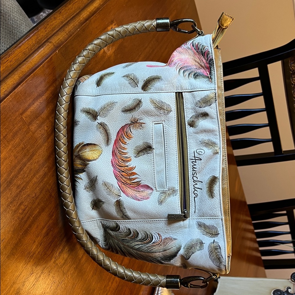Anuschka Floating Feathers Purse H361